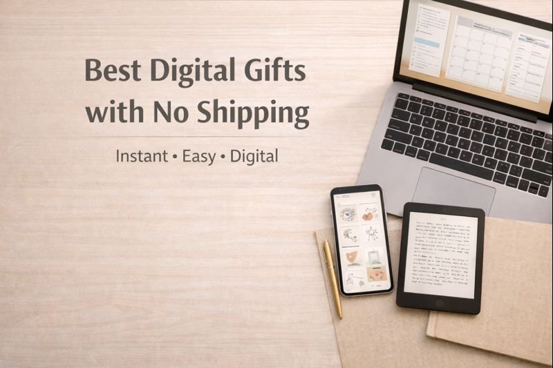 Read more about the article Best Digital Gifts with No Shipping (Instant Gift Ideas for 2025)