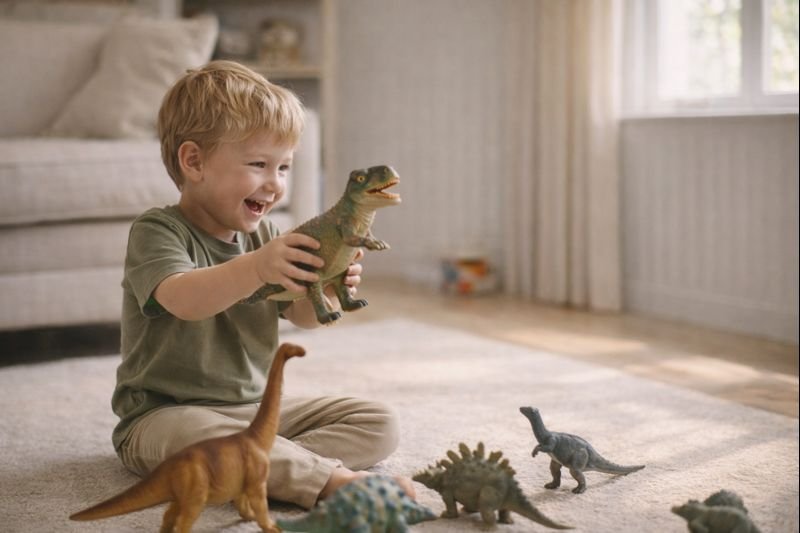 Read more about the article Gifts for 3 Year Old Boys Who Love Dinosaurs (Fun & Educational Ideas for 2026)