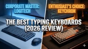 Read more about the article Logitech MX Mechanical vs. Keychron K Pro: The Best Keyboards for Typing in 2026