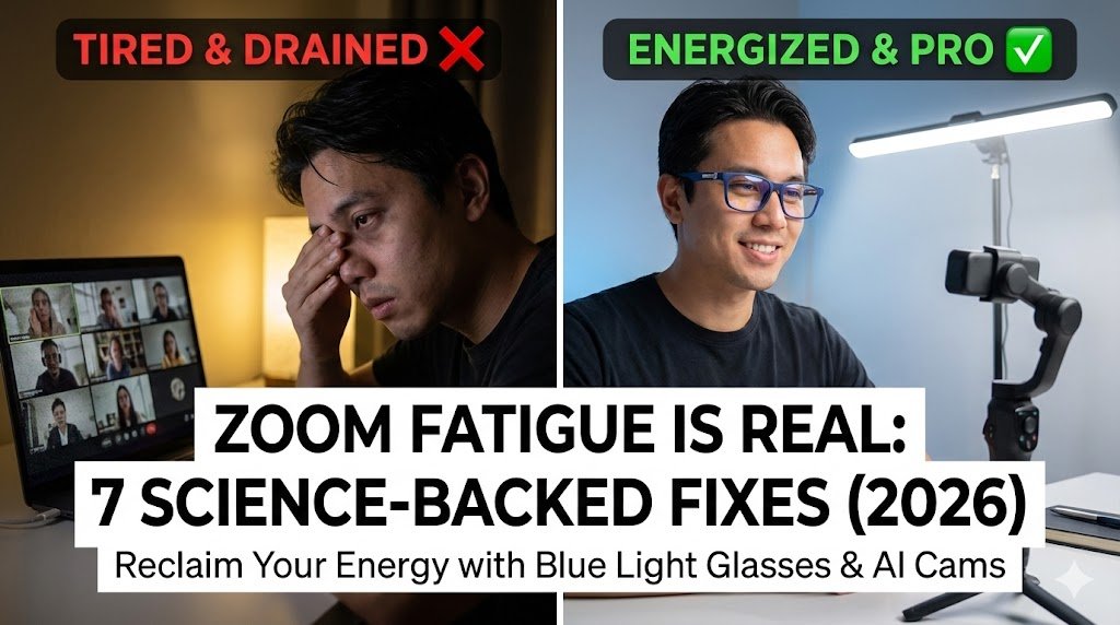 You are currently viewing Zoom Fatigue is Real: 7 Science-Backed Ways to Reclaim Your Energy in 2026