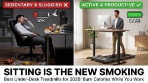 Read more about the article Sitting is the New Smoking: Best Under-Desk Treadmills for 2026