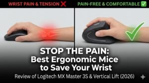 Read more about the article The Wrist Savior: Best Ergonomic Mice to Stop the Pain (2026)